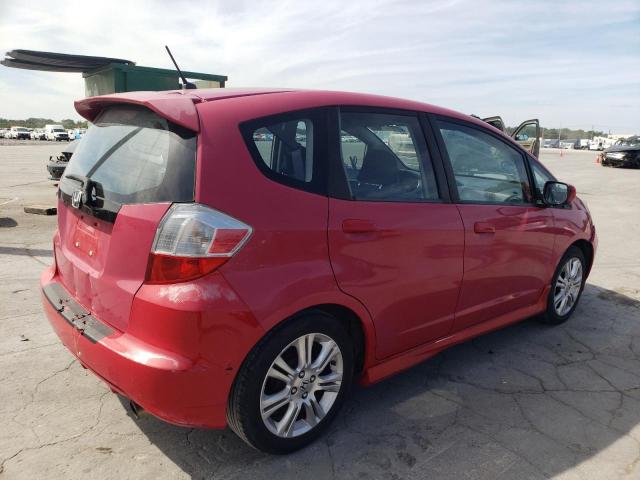 JHMGE88479S055924 - 2009 HONDA FIT SPORT RED photo 3