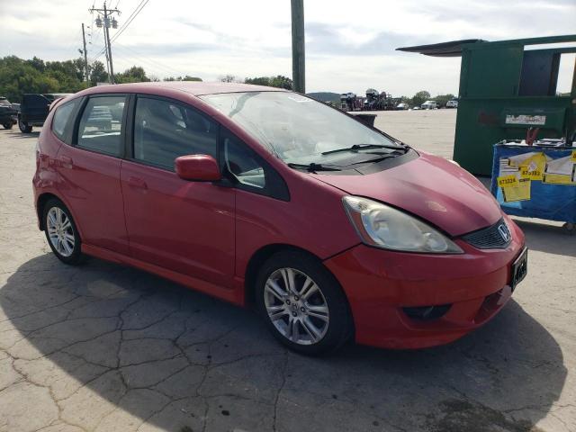 JHMGE88479S055924 - 2009 HONDA FIT SPORT RED photo 4