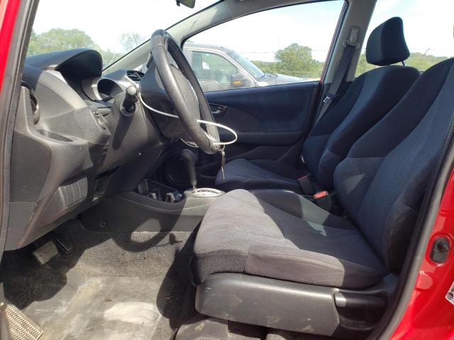 JHMGE88479S055924 - 2009 HONDA FIT SPORT RED photo 7