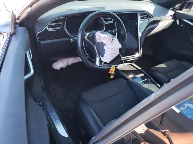 5YJSA1E18HF212672 - 2017 TESLA MODEL S შავი ფოტო 8