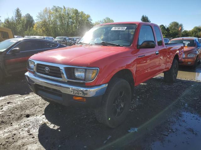 4TAWN74N8VZ297723 - 1997 TOYOTA TACOMA XTRACAB SR5 RED photo 1