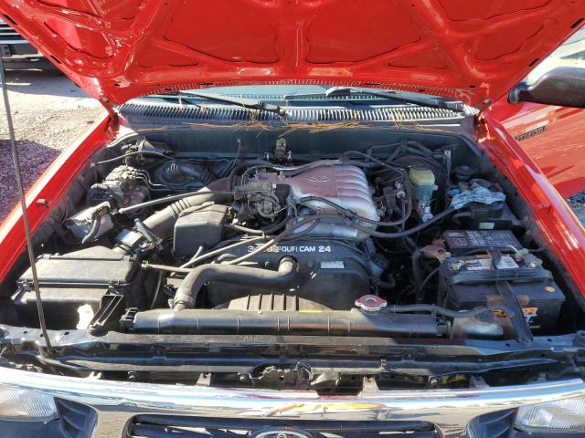 4TAWN74N8VZ297723 - 1997 TOYOTA TACOMA XTRACAB SR5 RED photo 11