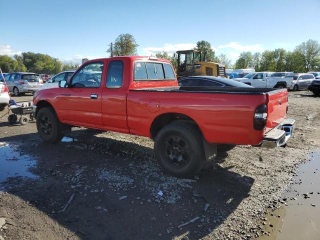 4TAWN74N8VZ297723 - 1997 TOYOTA TACOMA XTRACAB SR5 RED photo 2