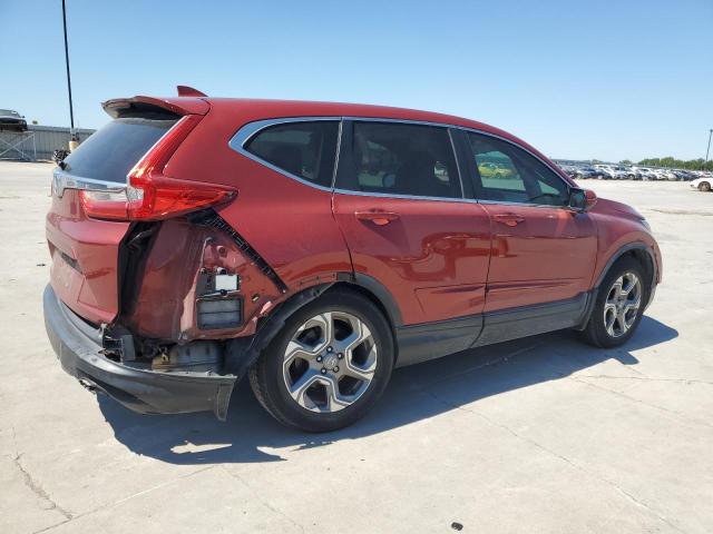 2HKRW1H80JH514666 - 2018 HONDA CR-V EXL RED photo 3