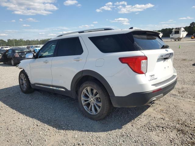 1FMSK7FH4NGA56235 - 2022 FORD EXPLORER LIMITED WHITE photo 2