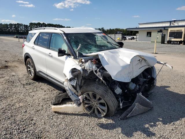 1FMSK7FH4NGA56235 - 2022 FORD EXPLORER LIMITED WHITE photo 4