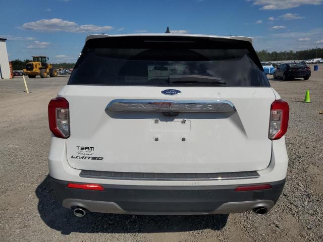 1FMSK7FH4NGA56235 - 2022 FORD EXPLORER LIMITED WHITE photo 6