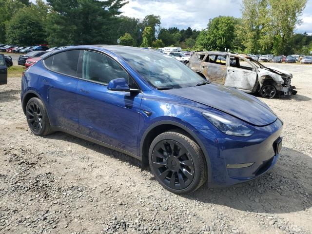 7SAYGDEE3RA218071 - 2024 TESLA MODEL Y Көк фото 4