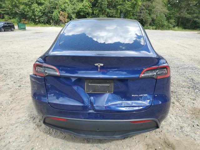 7SAYGDEE3RA218071 - 2024 TESLA MODEL Y Көк фото 6