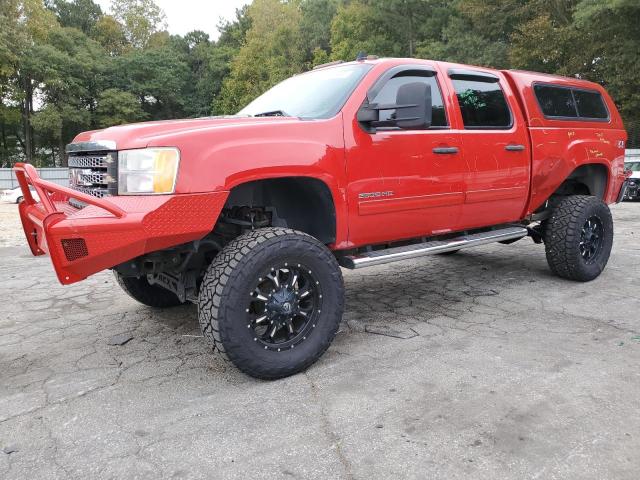 1GT120C89DF135044 - 2013 GMC SIERRA K2500 SLE RED photo 1