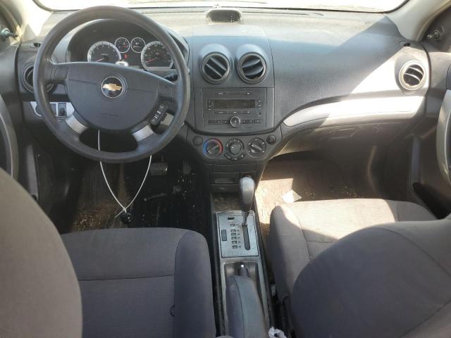 KL1TD56607B115326 - 2007 CHEVROLET AVEO BASE SILVER photo 8