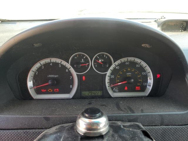 KL1TD56607B115326 - 2007 CHEVROLET AVEO BASE SILVER photo 9