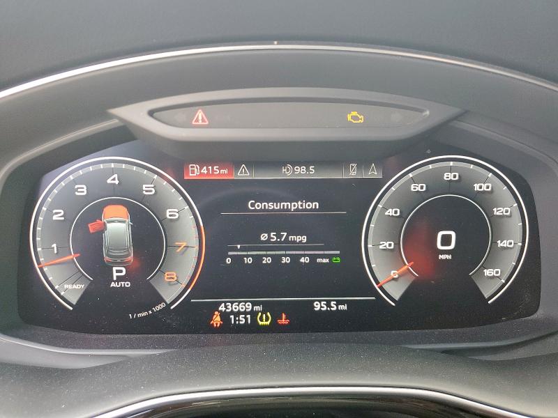 WA1VXAF70LD004133 - 2020 AUDI Q7 PRESTIGE BLACK photo 9