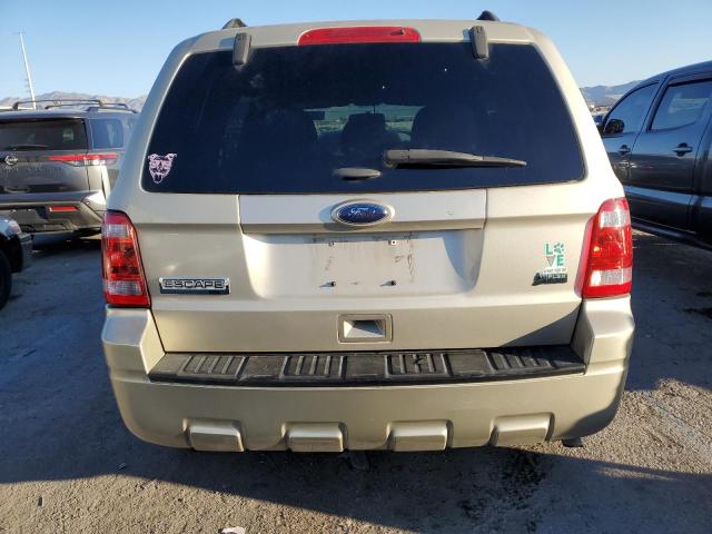 1FMCU0DG6CKA09394 - 2012 FORD ESCAPE XLT TAN photo 6