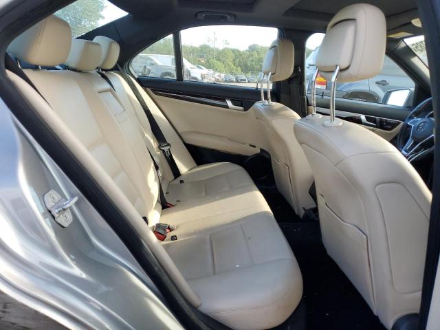 WDDGF8BB1CR223874 - 2012 MERCEDES-BENZ C 300 4MATIC SILVER photo 10