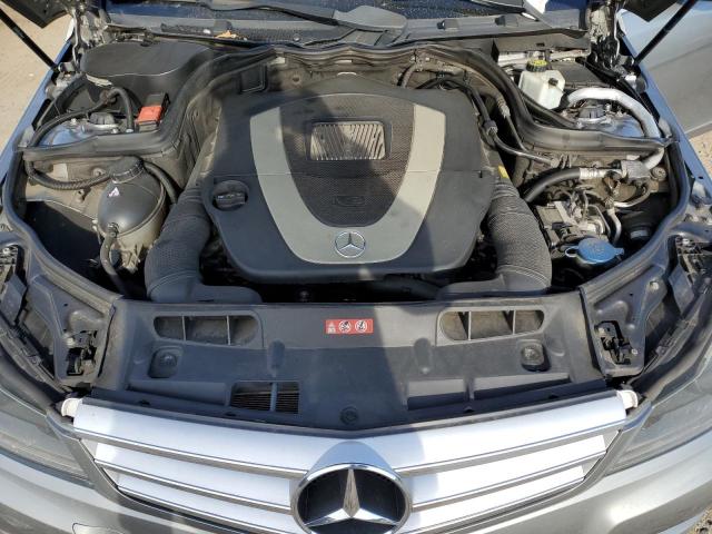 WDDGF8BB1CR223874 - 2012 MERCEDES-BENZ C 300 4MATIC SILVER photo 11