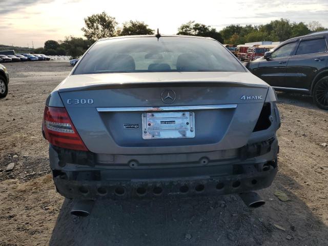 WDDGF8BB1CR223874 - 2012 MERCEDES-BENZ C 300 4MATIC SILVER photo 6