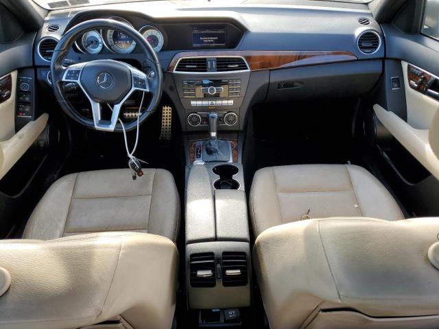 WDDGF8BB1CR223874 - 2012 MERCEDES-BENZ C 300 4MATIC SILVER photo 8