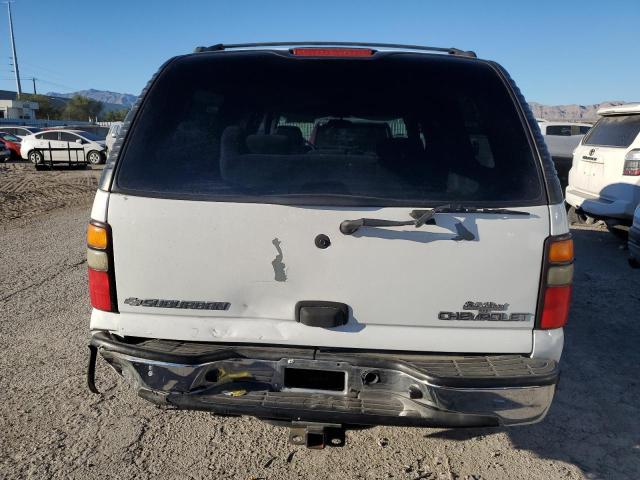 3GNEC16T04G321209 - 2004 CHEVROLET SUBURBAN C1500 WHITE photo 6