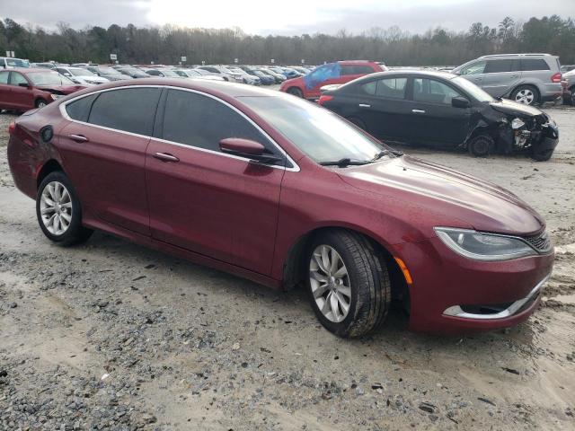 1C3CCCCB0FN647601 - 2015 CHRYSLER 200 C BURGUNDY photo 4