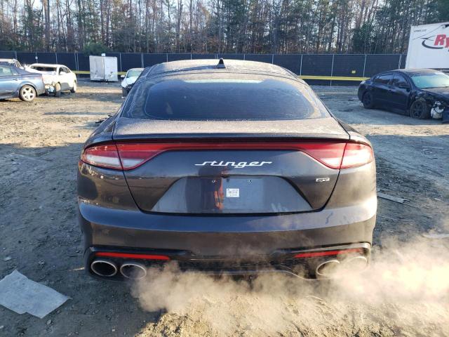 KNAE55LC5P6122769 - 2023 KIA STINGER GT2 GRAY photo 6