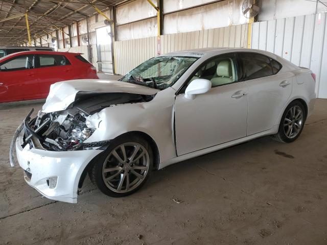 JTHBK262685052737 - 2008 LEXUS IS 250 WHITE photo 1