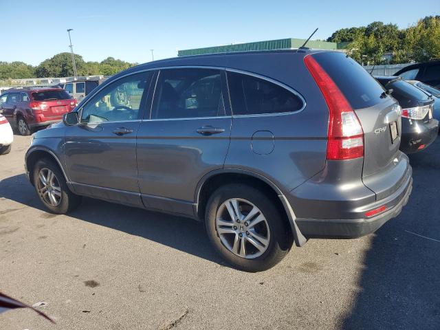 JHLRE4H7XAC012631 - 2010 HONDA CR-V EXL GRAY photo 2