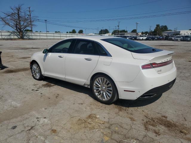 3LN6L2LU8ER825511 - 2014 LINCOLN MKZ HYBRID WHITE photo 2