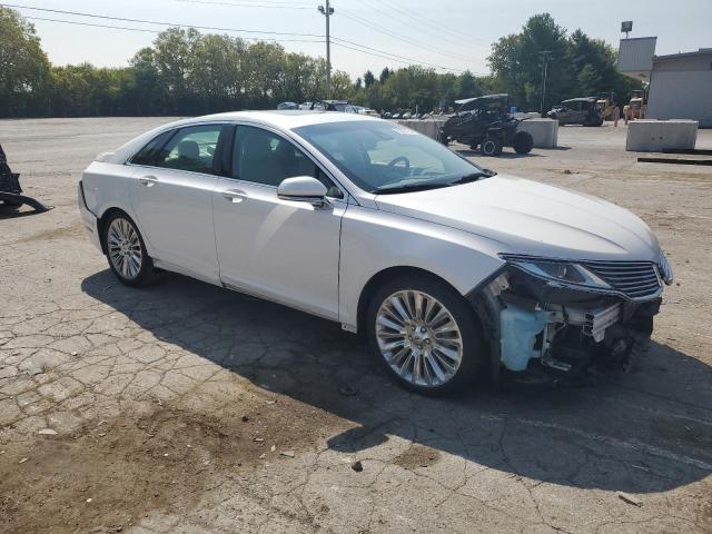 3LN6L2LU8ER825511 - 2014 LINCOLN MKZ HYBRID WHITE photo 4