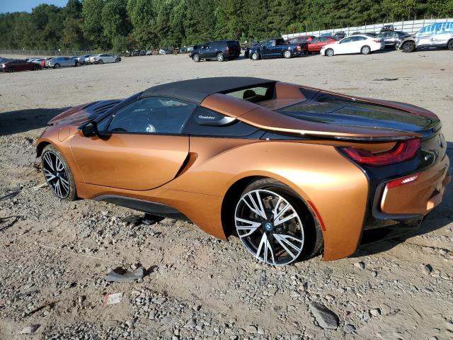 WBY2Z6C56KVB82769 - 2019 BMW I8 ORANGE photo 2