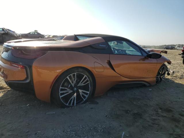 WBY2Z6C56KVB82769 - 2019 BMW I8 ORANGE photo 3