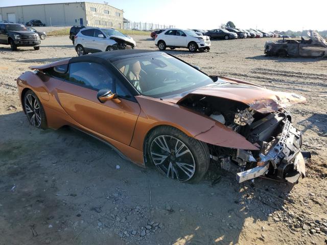 WBY2Z6C56KVB82769 - 2019 BMW I8 ORANGE photo 4