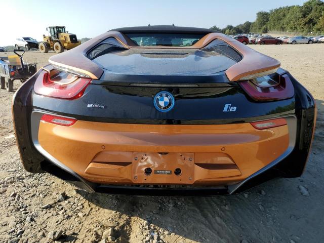 WBY2Z6C56KVB82769 - 2019 BMW I8 ORANGE photo 6