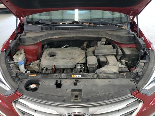 5XYZTDLB5HG443382 - 2017 HYUN SANTA FE SPORT RED photo 12