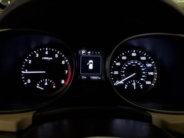 5XYZTDLB5HG443382 - 2017 HYUN SANTA FE SPORT RED photo 9