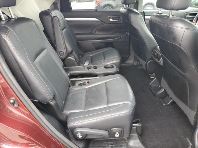 5TDKKRFHXFS092938 - 2015 TOYOTA HIGHLANDER XLE BURGUNDY photo 11