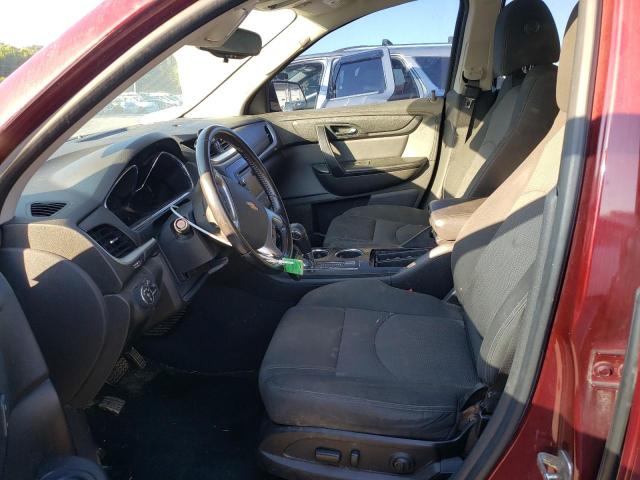 1GNKRGKD6GJ282311 - 2016 CHEVROLET TRAVERSE LT BURGUNDY photo 7