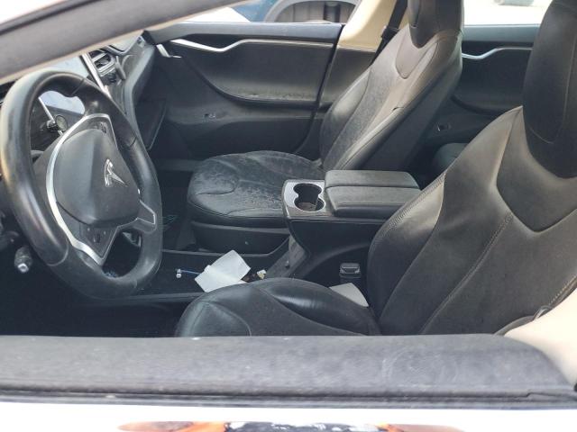5YJSA1S16EFP60380 - 2014 TESLA MODEL S WHITE photo 7