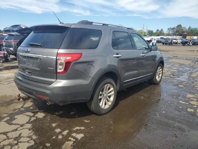 1FM5K8D87EGA10498 - 2014 FORD EXPLORER XLT GRAY photo 3