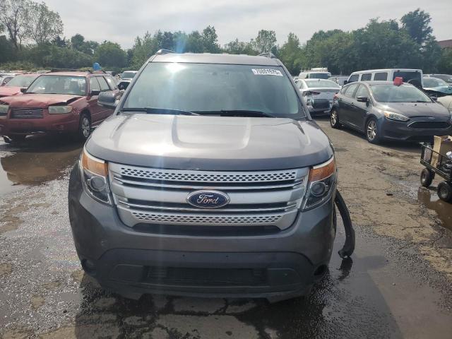 1FM5K8D87EGA10498 - 2014 FORD EXPLORER XLT GRAY photo 5