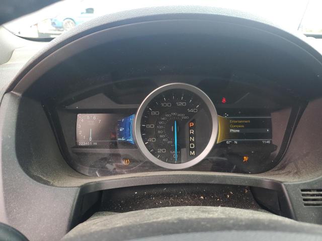 1FM5K8D87EGA10498 - 2014 FORD EXPLORER XLT GRAY photo 9