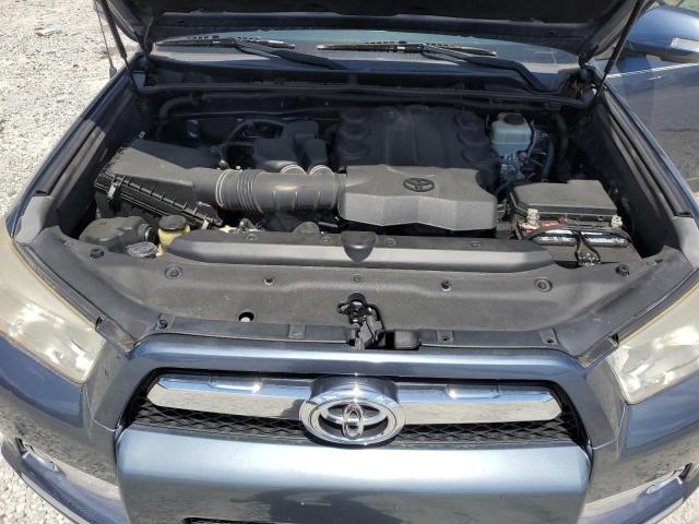 JTEBU5JR7D5120566 - 2013 TOYOTA 4RUNNER SR5 BLUE photo 12