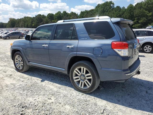 JTEBU5JR7D5120566 - 2013 TOYOTA 4RUNNER SR5 BLUE photo 2