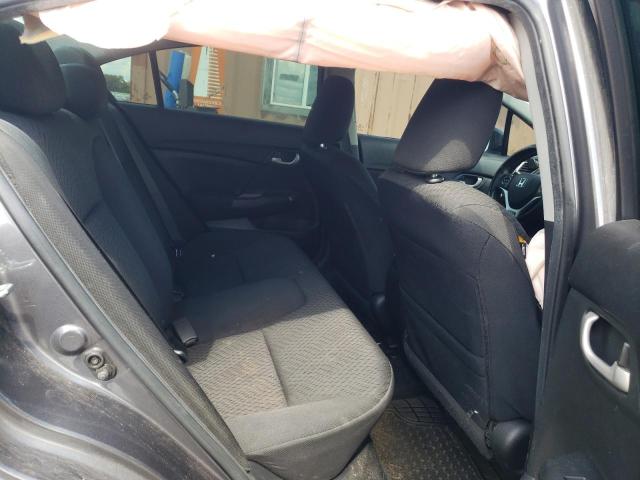 2HGFB2F59FH545378 - 2015 HONDA CIVIC LX GRAY photo 10
