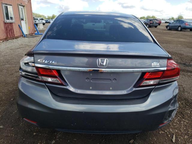2HGFB2F59FH545378 - 2015 HONDA CIVIC LX GRAY photo 6