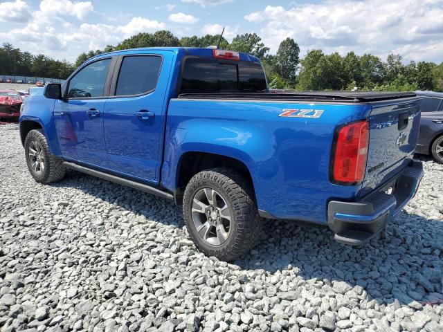1GCGTDEN4L1130492 - 2020 CHEVROLET COLORADO Z71 BLUE photo 2