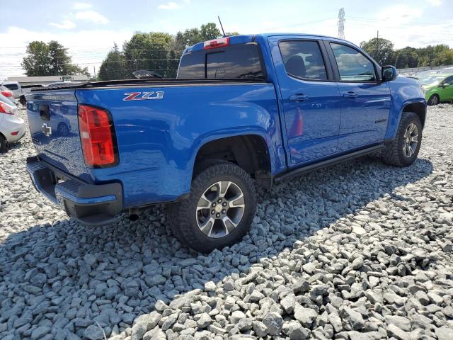 1GCGTDEN4L1130492 - 2020 CHEVROLET COLORADO Z71 BLUE photo 3