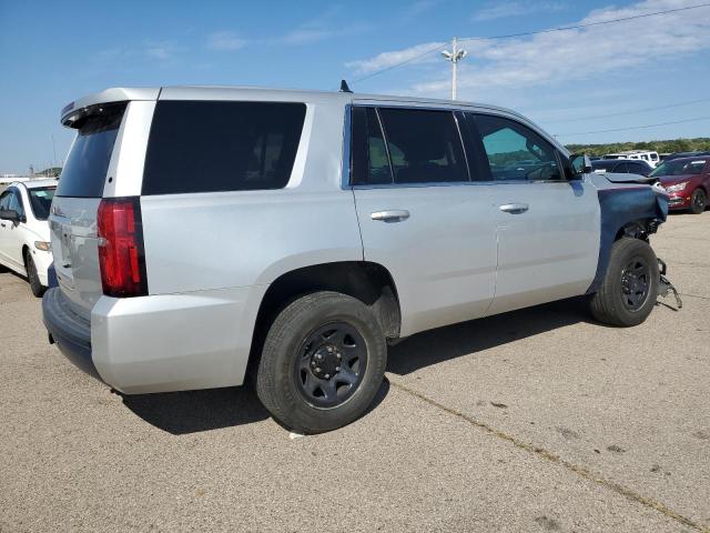 1GNSKDEC2JR296611 - 2018 CHEVROLET TAHOE POLICE 银色 照片 3