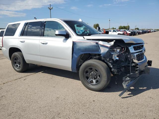 1GNSKDEC2JR296611 - 2018 CHEVROLET TAHOE POLICE 银色 照片 4