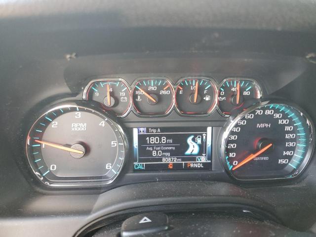 1GNSKDEC2JR296611 - 2018 CHEVROLET TAHOE POLICE 银色 照片 9